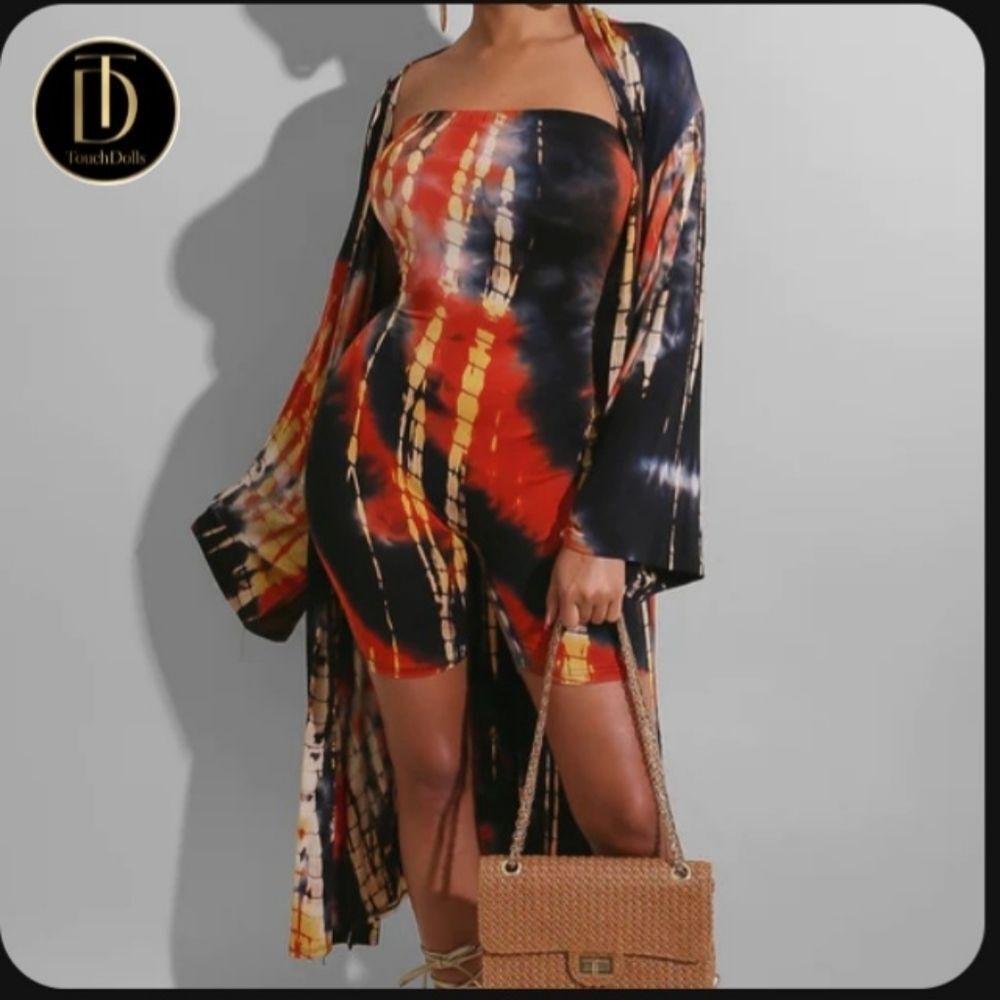 Romper and Cardigan Set